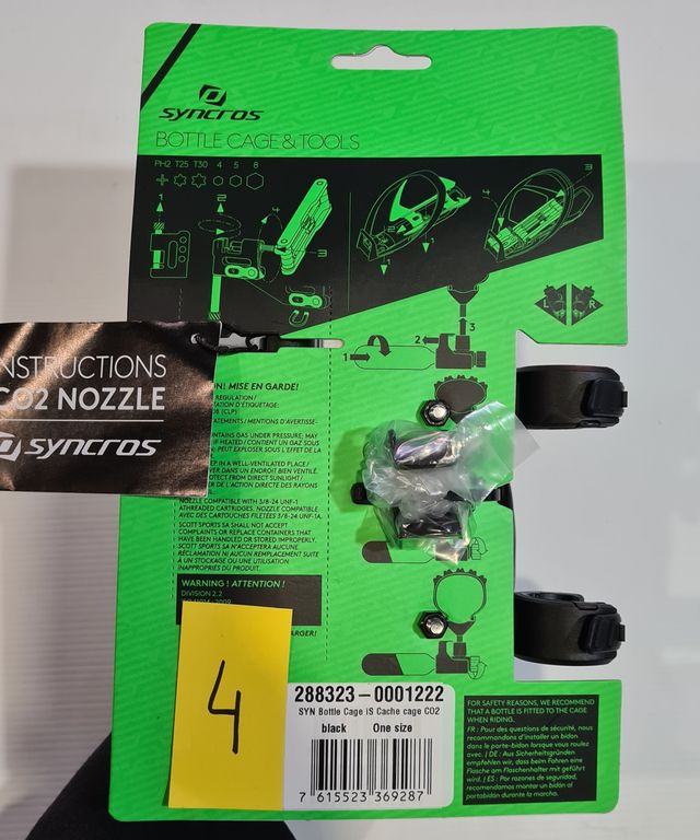 portabottiglie con multiutensile + C02 o pompa