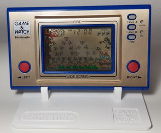 Nintendo game & watch wide screen fire retro game