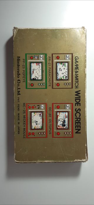 Nintendo game & watch wide screen fire retro game