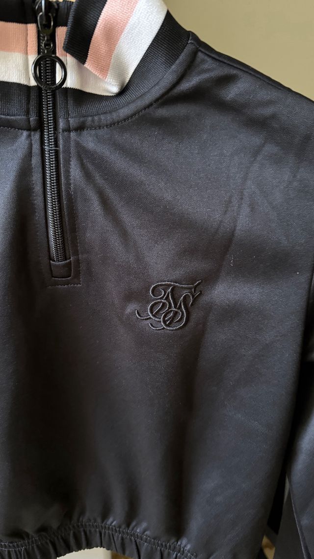 Felpa nera Silsilk 34