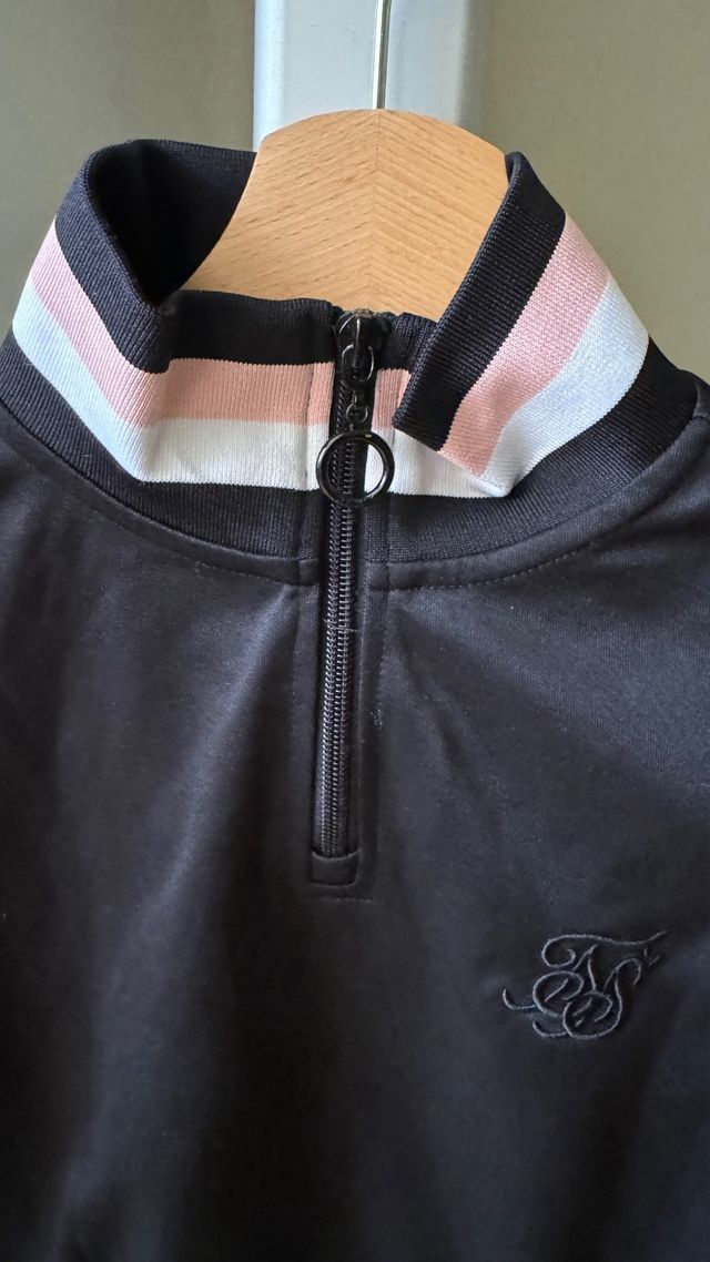 Felpa nera Silsilk 34