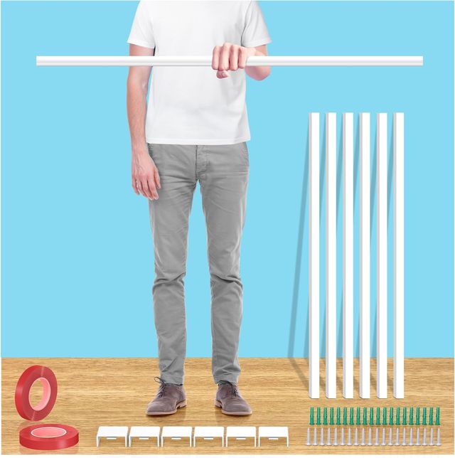 Canaletas para Cables Pared Adhesivo