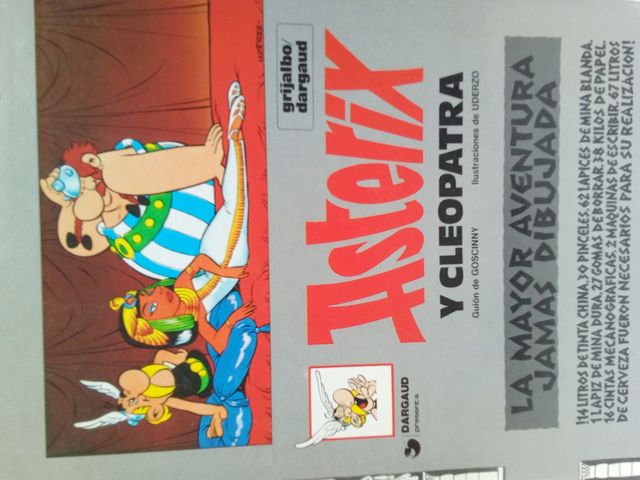 LOTE ASTERIX 3 COMIC TEBEO GOSCINNY UDERZO