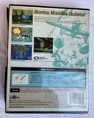 Juego Neo Geo “Ghost Pilots” 