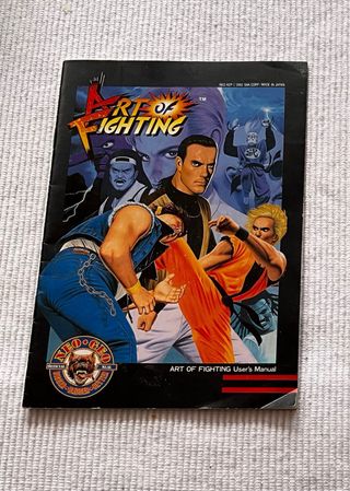 Juego Neo Geo “Art of Fighting”