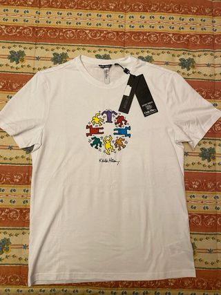 Camiseta Antony Morato Ketih Haring - talla M 