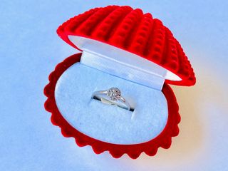 Anillo oro blanco 18kt