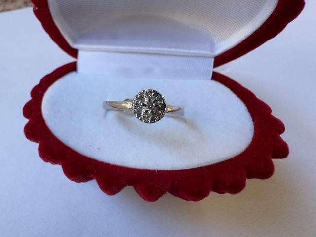 Anillo oro blanco 18kt
