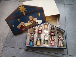 Portal de Belén navideño transportable