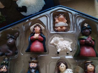 Portal de Belén navideño transportable