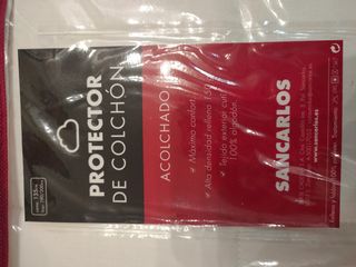 Protector funda colchón sin estrenar