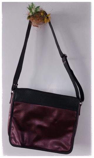 Bolso de Hombro/Bandolera cuero sintético. Unisex