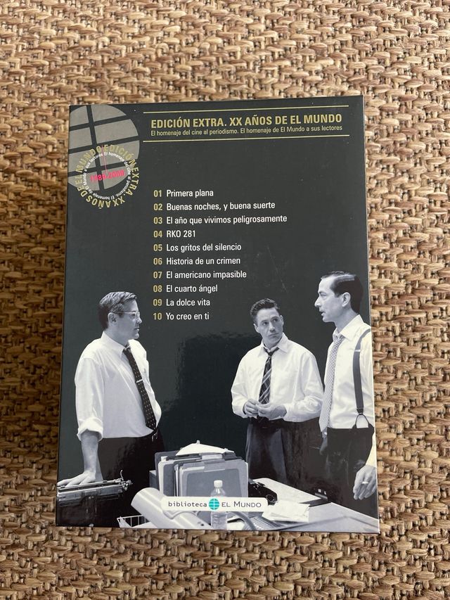 10 CD’s Homaje del cine al periodismo