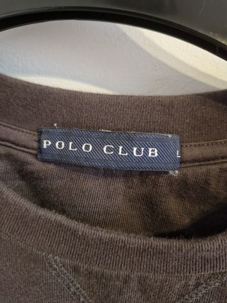 Sudadera Gris Polo Club