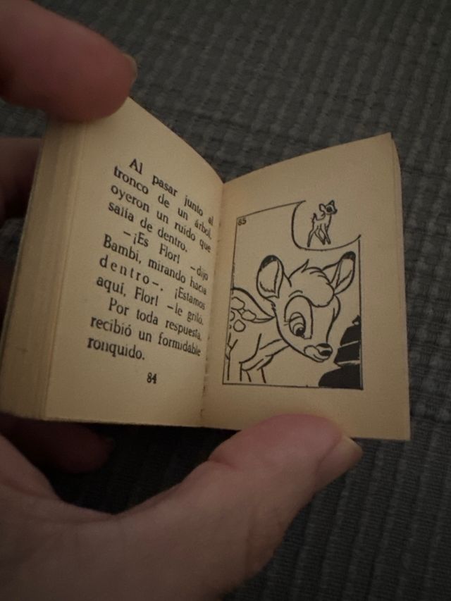 Minilibro Bambi Ediciones B