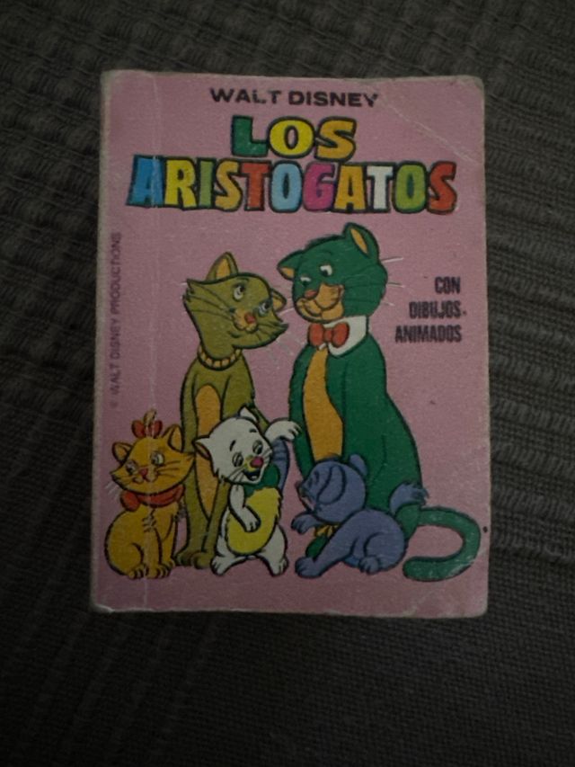 Minilibro Los Aristogatos