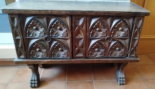 Mueble auxiliar rústico 