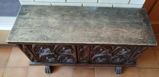 Mueble auxiliar rústico 