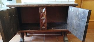 Mueble auxiliar rústico 