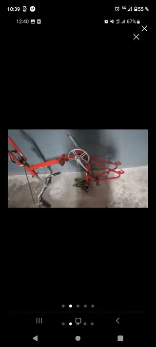 Cuadro de bicicleta plegable de 20 pulgadas