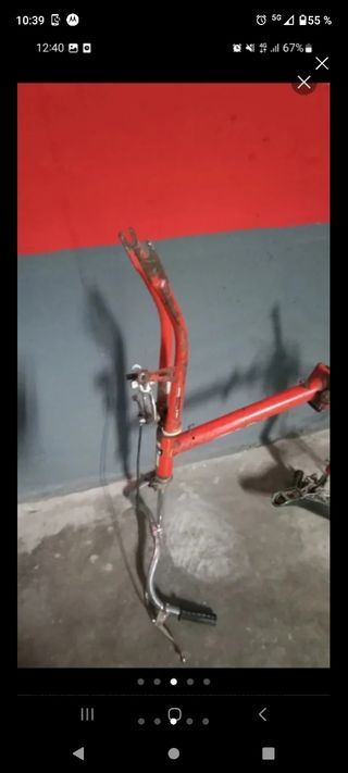 Cuadro de bicicleta plegable de 20 pulgadas