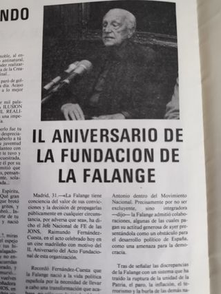 REVISTA ANTIGUA "UNIDAD" noviembre 1982
