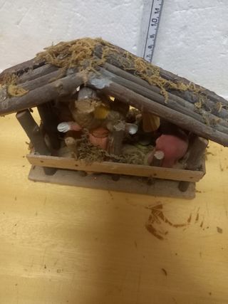 Presepe con statuine 