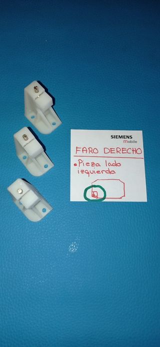 Soportes reguladores Faro Renault 5 y 7. Nuevos.