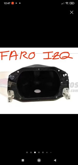 Soportes reguladores Faro Renault 5 y 7. Nuevos.