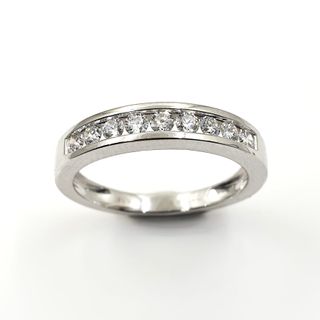 ALIANZA ORO 18K Y BRILLANTES 0.36 CT
