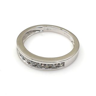 ALIANZA ORO 18K Y BRILLANTES 0.36 CT