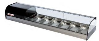 VITRINA DE TAPAS SAV MOD: ET-8 NEGRO SERIE 2