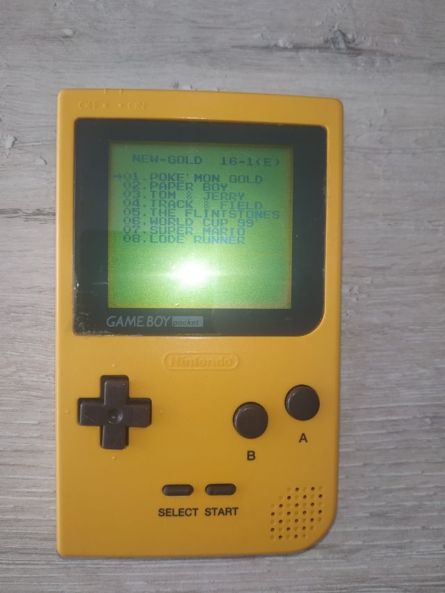 Game boy Pocket AMARILLA