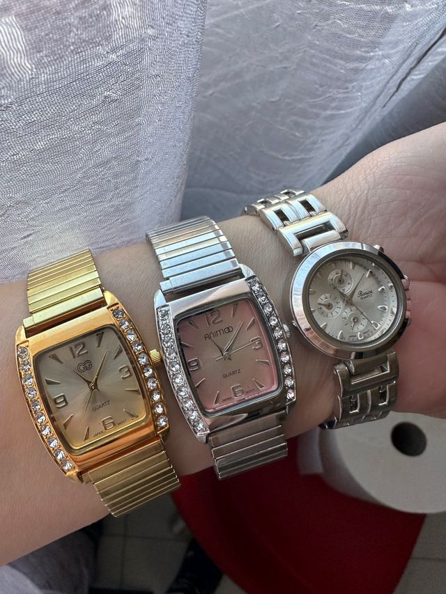 Relojes 3 piezas por 15€