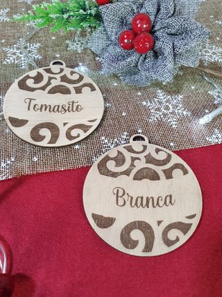Adorno navidad. Personalizado