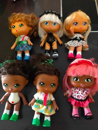 Muñecas barriguitas articuladas 