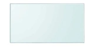 Cristal mesa de 5 mm mide 1'10 por 65 cm
