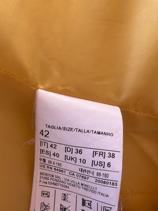 Piumino Benetton