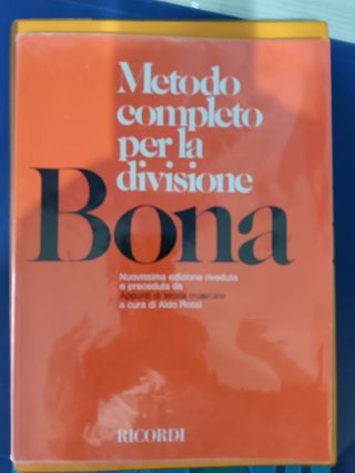 Libro Bona metodo completo per  la disio