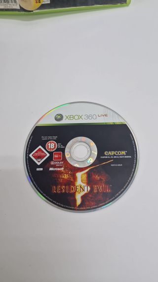 XBOX360 RESIDENT EVIL 5