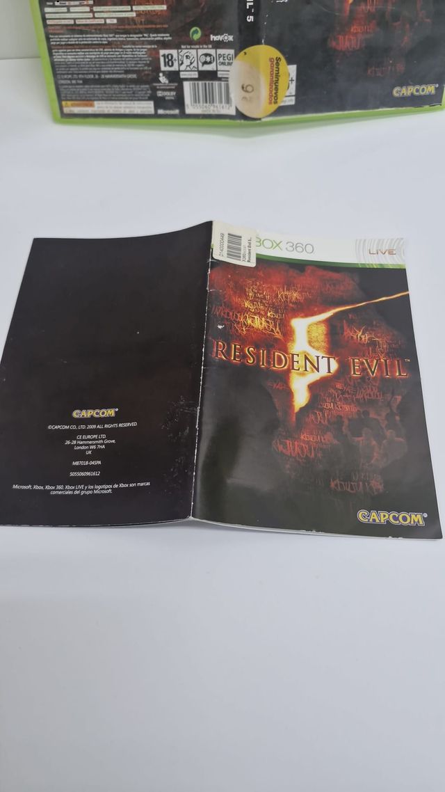 XBOX360 RESIDENT EVIL 5