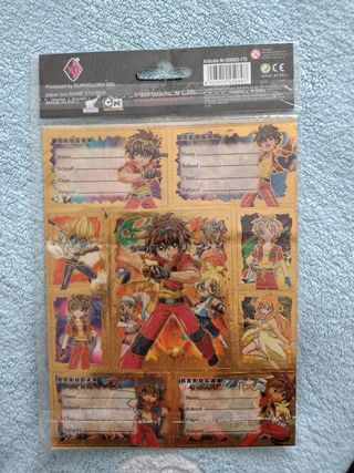 Stikers Adesivi BAKUGAN