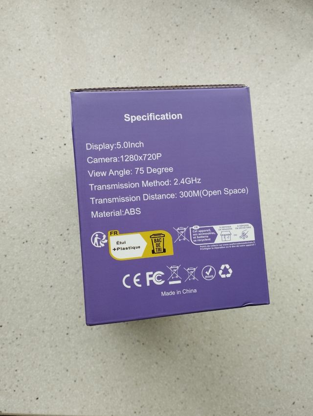 Cámara vigilancia para bebé.