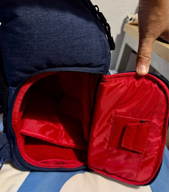 Mochila para equipo de fotografia