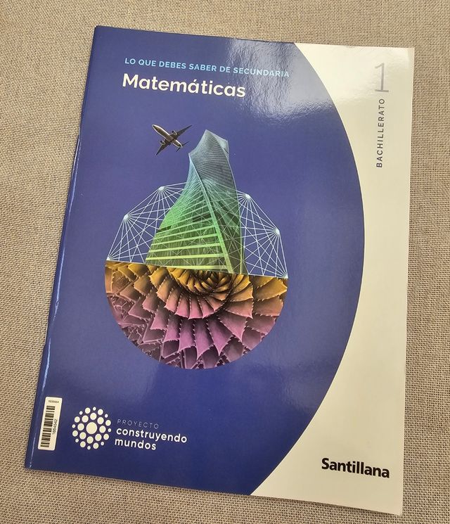 Libro de ejercicios de matemáticas I