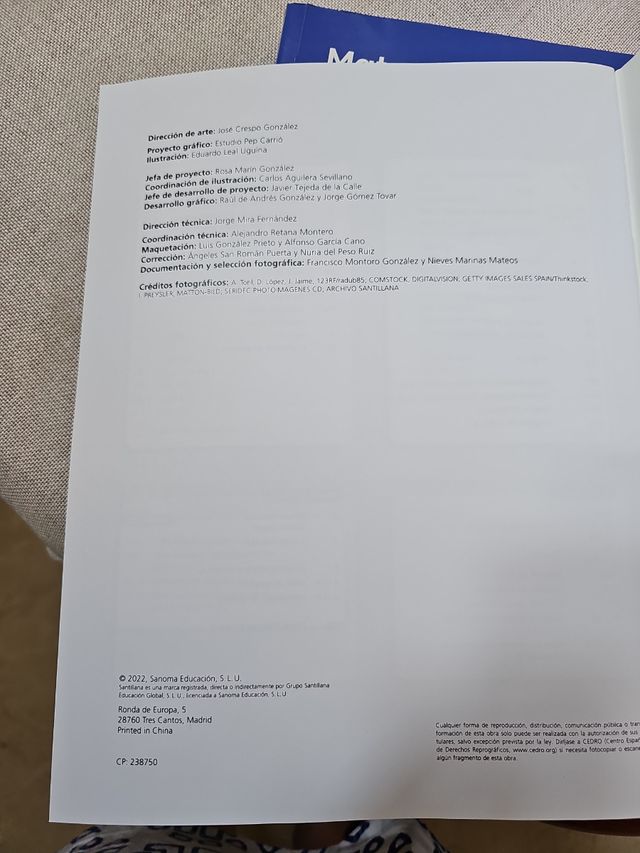 Libro de ejercicios de matemáticas I