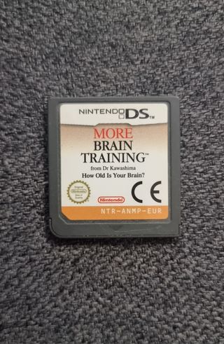 DS nintendo. More Brain Training