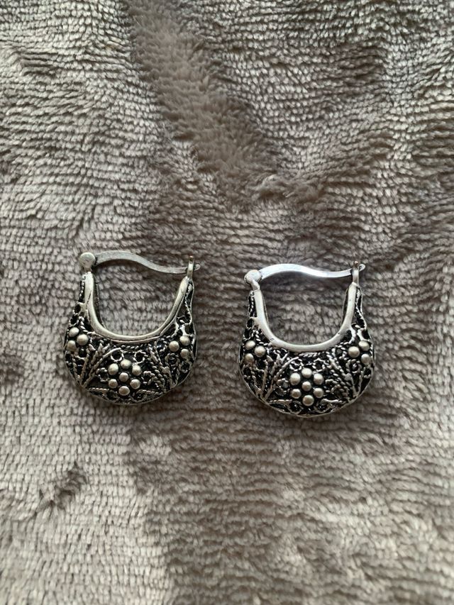 Pendientes plata