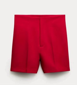 Bermudas rojas Zara
