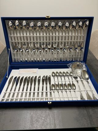 Cubertería Zanetti 75 piezas